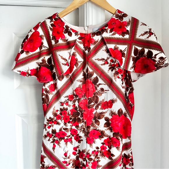 Hill House Davina Dress in Red Diamond Rose - Picture 5 of 9